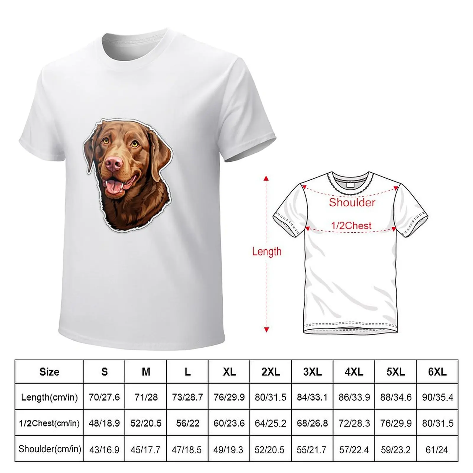 Cute Chesapeake Bay Retriever Mom Dad Guardian Angel Best Friend Doggie Paw T-shirt shirts graphic tees fitted t shirts for men