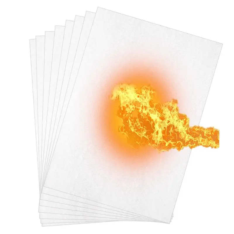 ABSE-Hightemperature Gasket Paper, Material Insulated Fireplace Panels 28X18cm For Pelletstoves,Wood Stoves