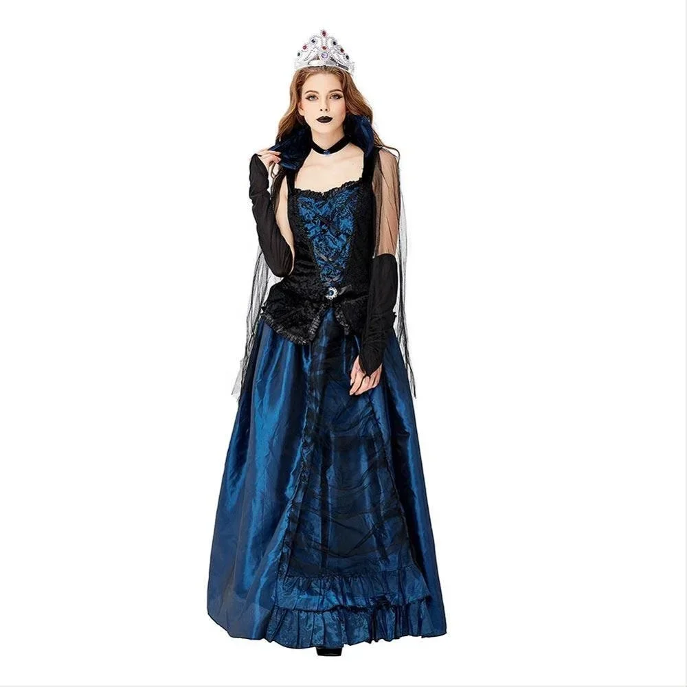 

Halloween Renaissance Queen Cosplay Vampire Costume