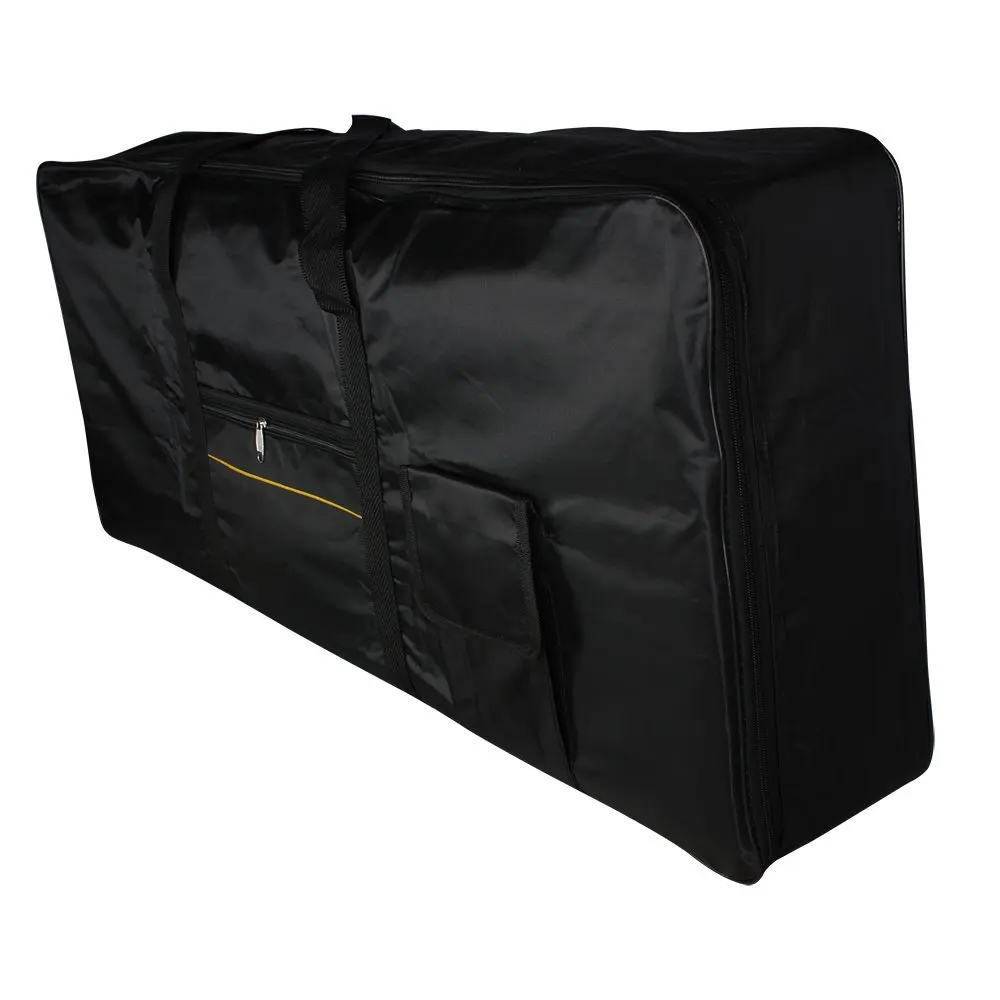 Portable 61-Key Keyboard Electric Piano Padded Case Bag Oxford Cloth