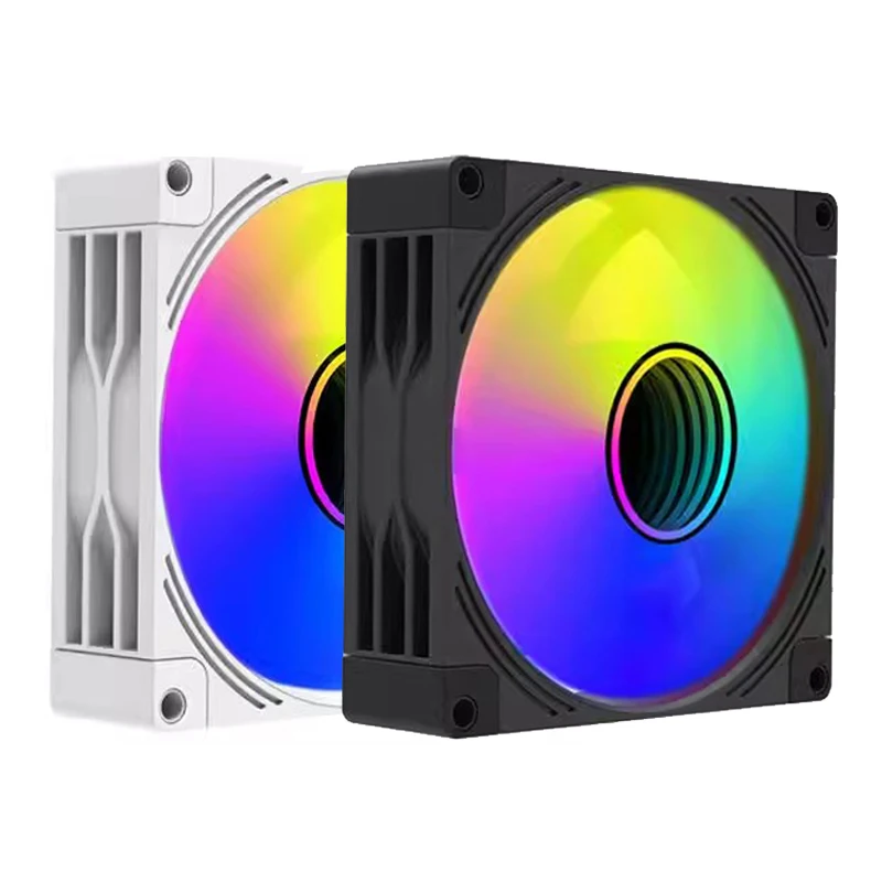 JUMPEAK 9025 92mm 90mm Computer Case Fan Magnetic Bearing ARGB Sync 4Pin PWM 9cm PC Cooling System CPU Radiator Cooler RGB Fan