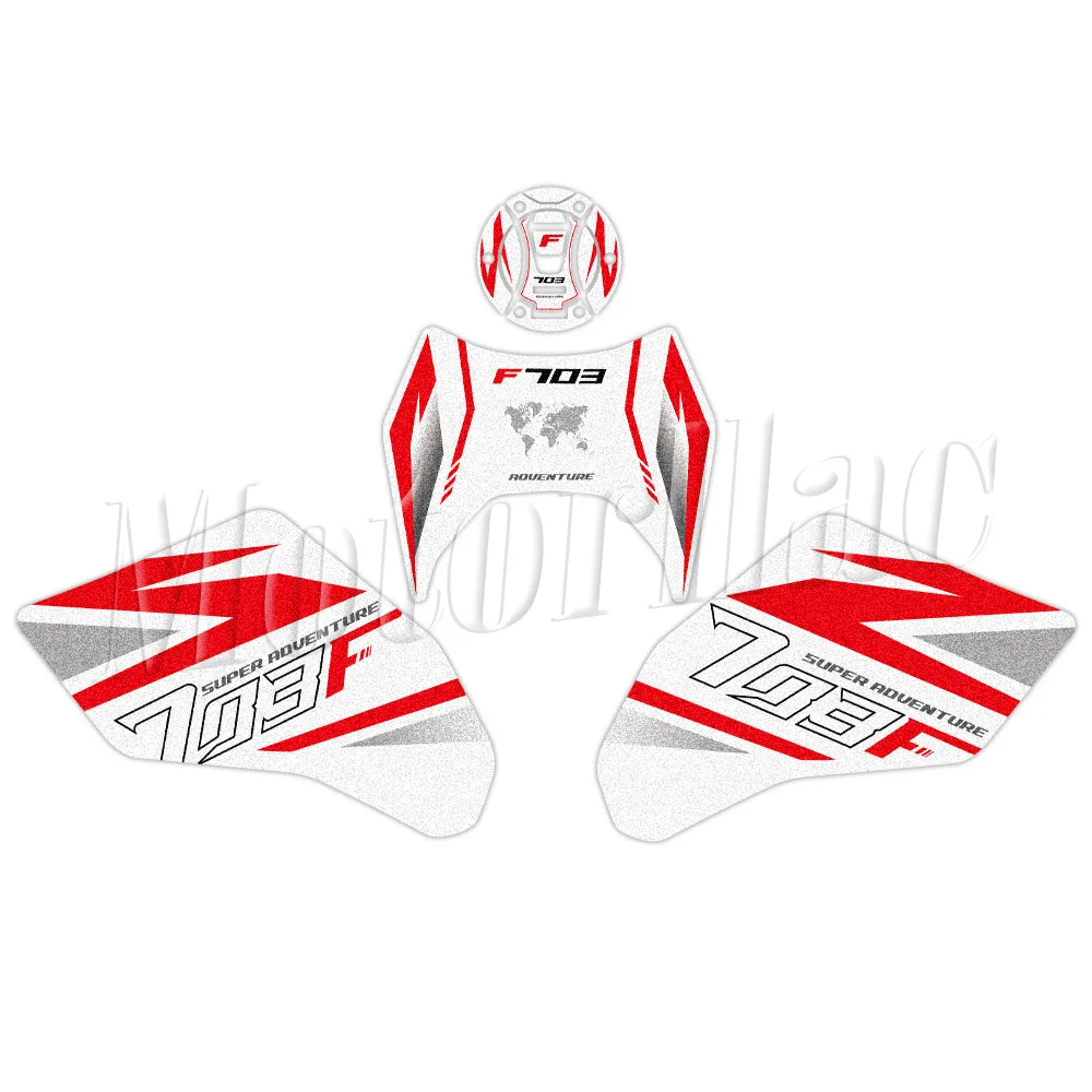 Motorrad-Seitentankpad Anti-Rutsch-Aufkleber Kniegriff-Schutz Aufkleber Zubehör für Zontes 703 F ZT703-F ZT 703F 2025 – Detail 4