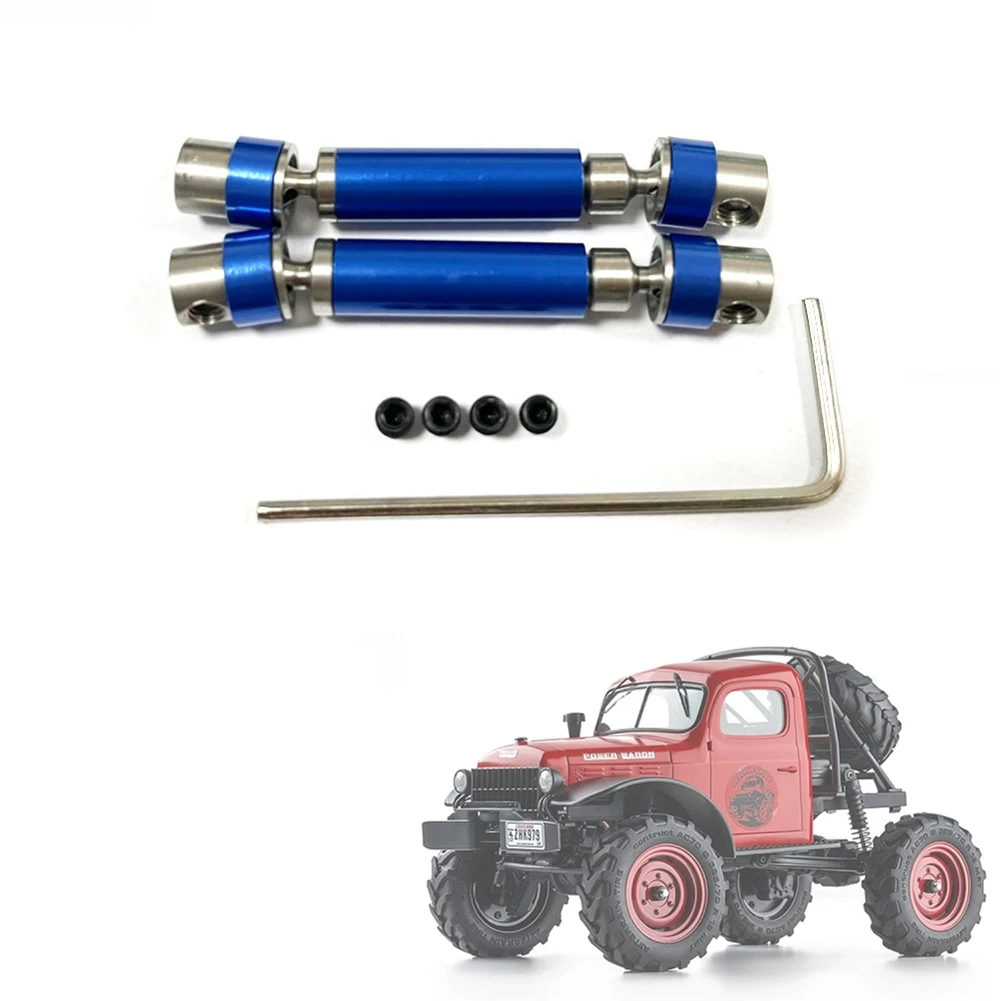 Para FMS FCX24 Eje de transmisión de metal CVD 1/24 RC Crawler Car Actualizaciones Accesorios de piezas, Azul