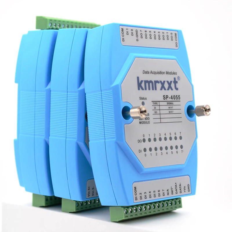 Thermal resistance temperature acquisition module 6-way RTD PT100 input isolated to RS485 Modbus DAM4015