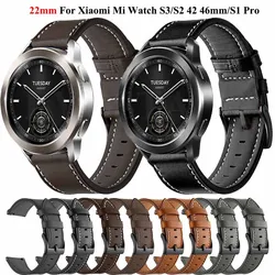 For Xiaomi Watch 2 Pro Whatch Strap 22mm Wristband Bracelet For Xiaomi Mi Watch S4 S3 S2 42 46mm S1 Active Pro Color 2 Watchband