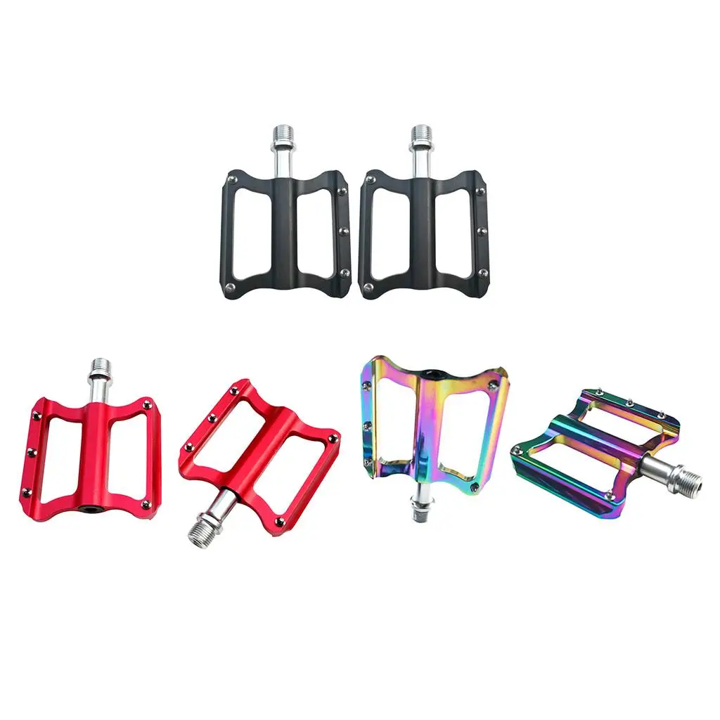 

Педали для горного велосипеда, прочные красочные педали с герметичным подшипником, обработанные на станке с ЧПУ, 9/16 дюйма