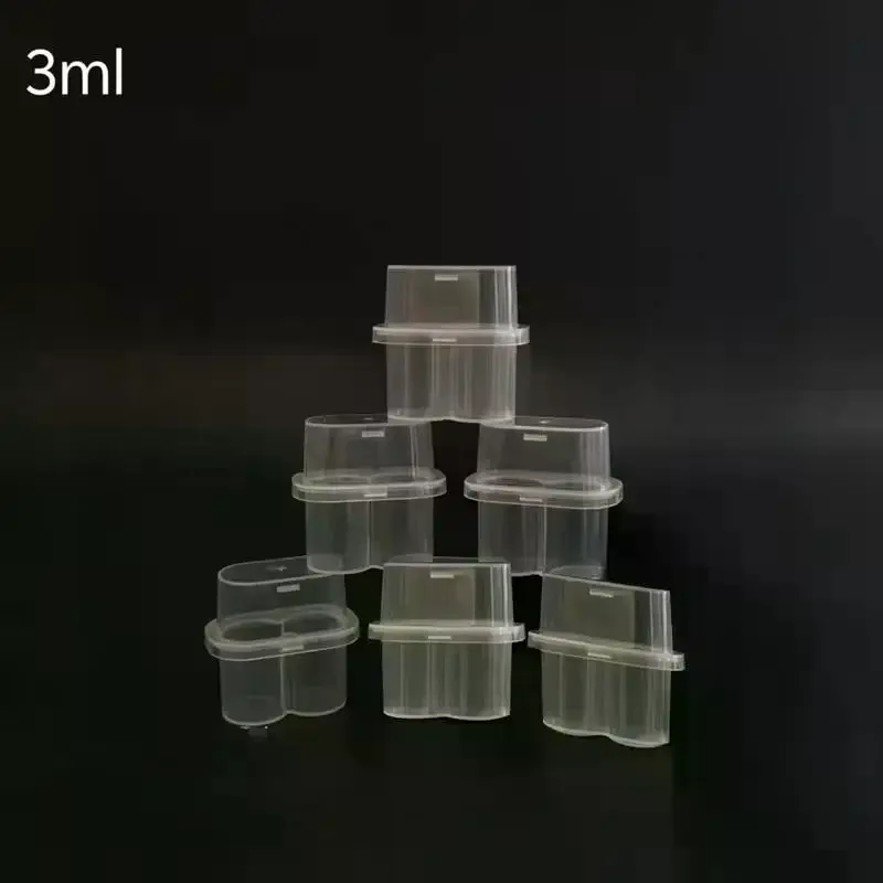 Portable 3ML Peptide Vial Storage Box, Mini Sample Bottle Organizer Case Peptide Container Storage Holder