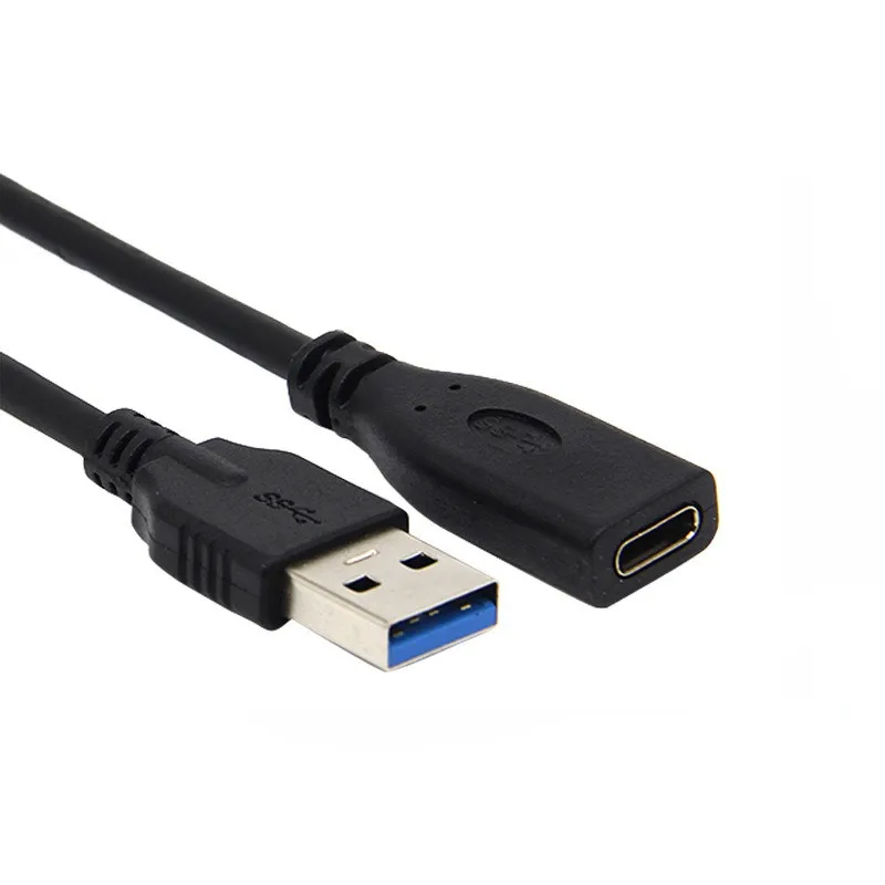 0.2m 1m USB3.1 Type-C Female to USB 3.0 Type-A Male USB 3.1 Type C Connector Converter Adapter For All Type C Male Device 1M