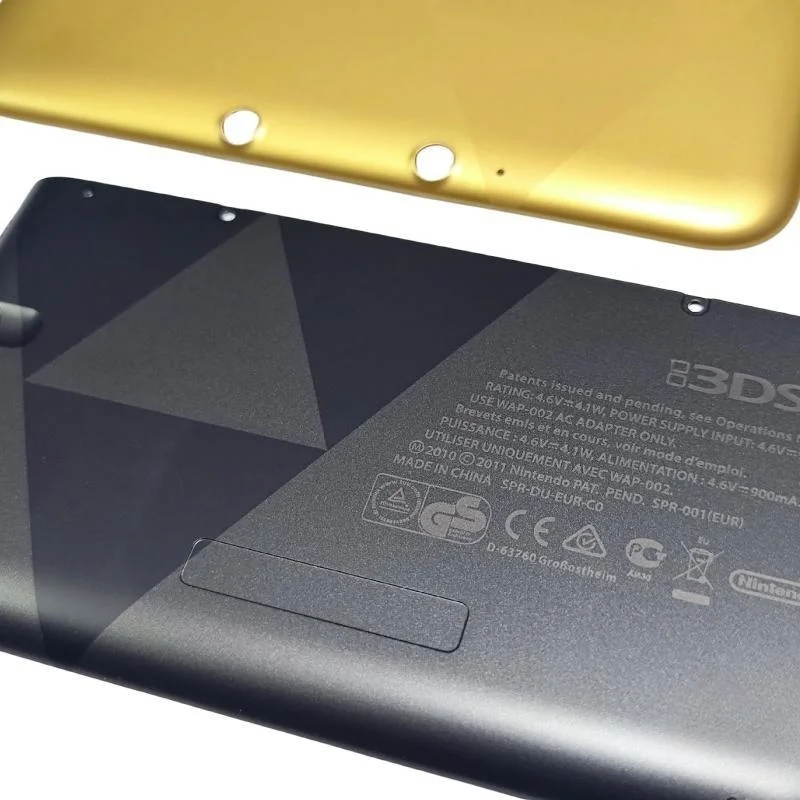 الأصلي لاستبدال 3DSXL LL وحدة التحكم ، الأمامي والخلفي غطاء ، الإسكان قذيفة ، الحال بالنسبة 3DSXL LL ، الغطاء الخلفي العلوي ، حافظة ألعاب ، جديد