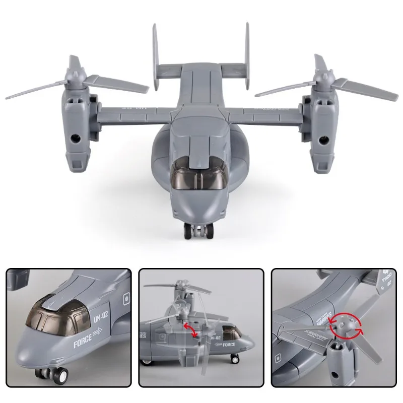 toy car funny gift-kawaii 19cm alloy osprey transport car model,Inertia drag cool light model car,toys for kids 2 to 4 years old