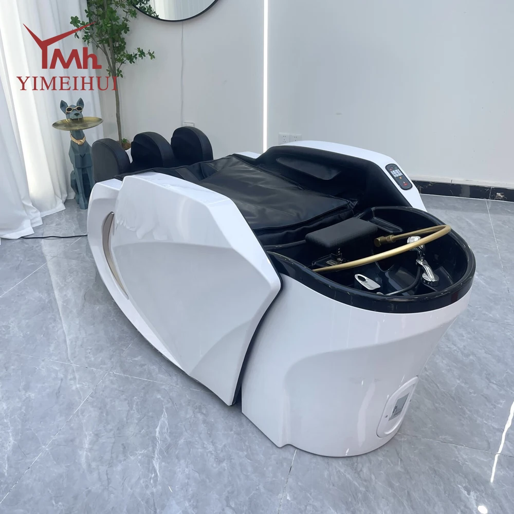 

Electric Massage Shampoo Bed for Salon Spa Custom Hair Washing Table with Heating Water Circulation System