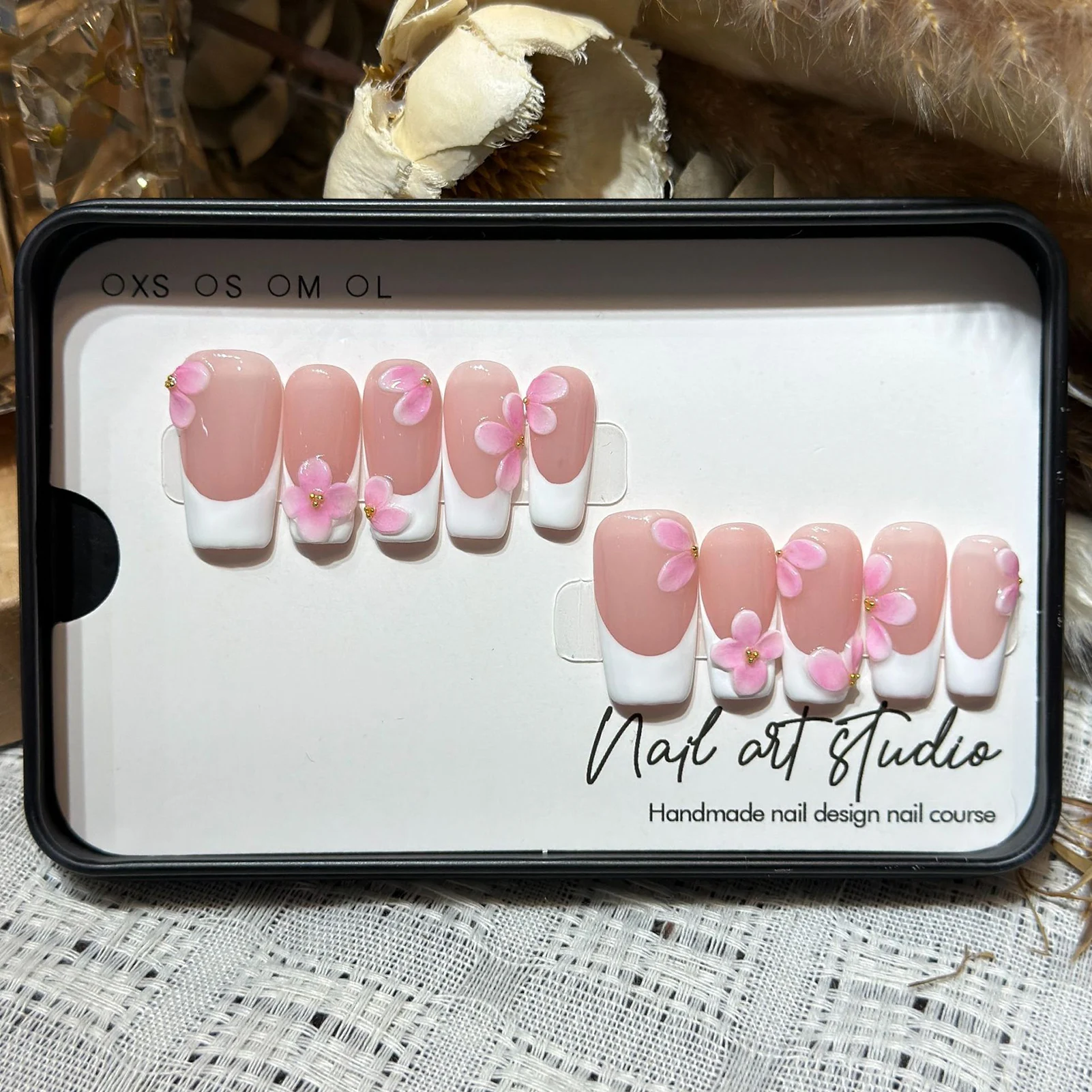 10pcs White French Style Tips  - огляд і ціна Resin Art Design