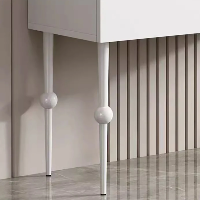 Italian Minimalist Console Table Modern Trendy Elegant Subtle Console Table Classic With Storage Bureau Furniture Living Room image 4