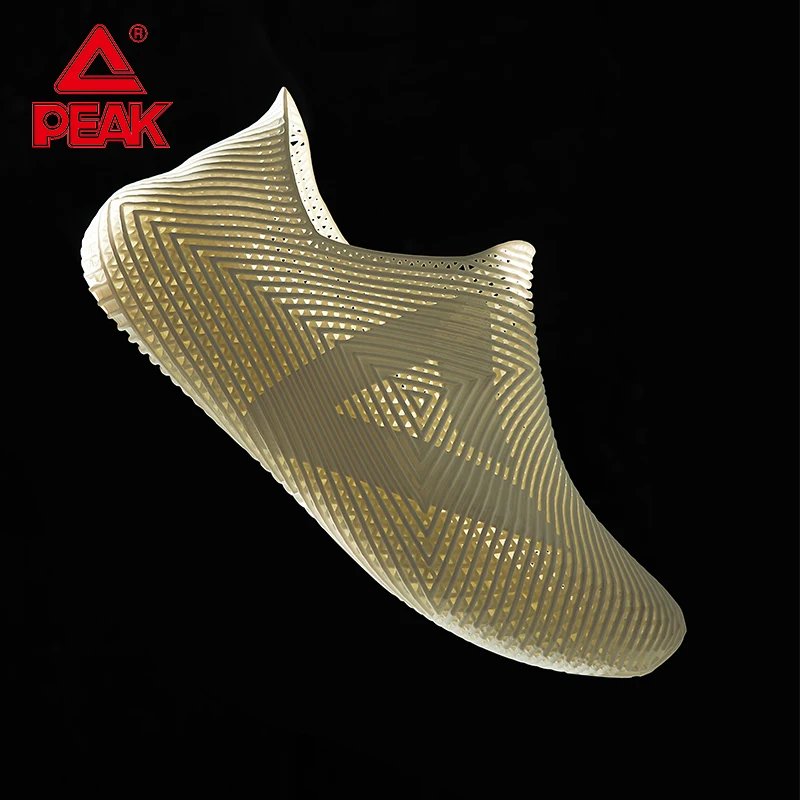 Peak AIRCOOL FLYER 3D Printing Men's Casual Sneakers Breathable Height-Boosting Athletic Shoes Fashion Summer New Arrival