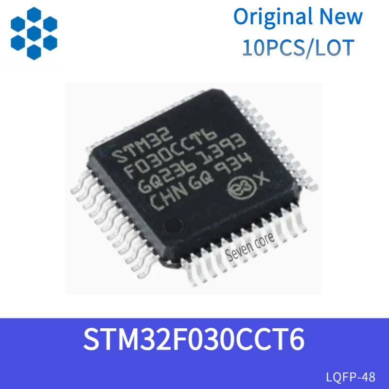 

Оригинальный новый 10 шт./лот STM32F030CCT6 LQFP-48 ARM Cortex-M0 32-битный микроконтроллер-MCU