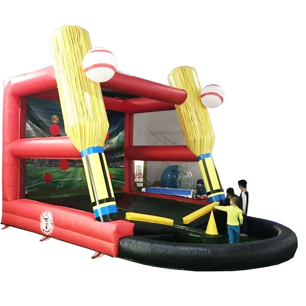 

Most Popular Carnival Inflatables Baseball Games Sport Game for Kids Inflatable Baseball Game
