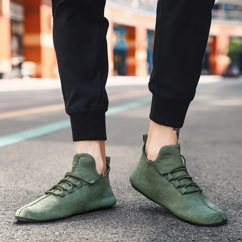 Maedef Sommer Herren schuhe Mesh weiche bequeme hochwertige Wohnungen Walking Man Schuhe Outdoor atmungsaktive Anti-Rutsch-Freizeit schuhe – Detail 20