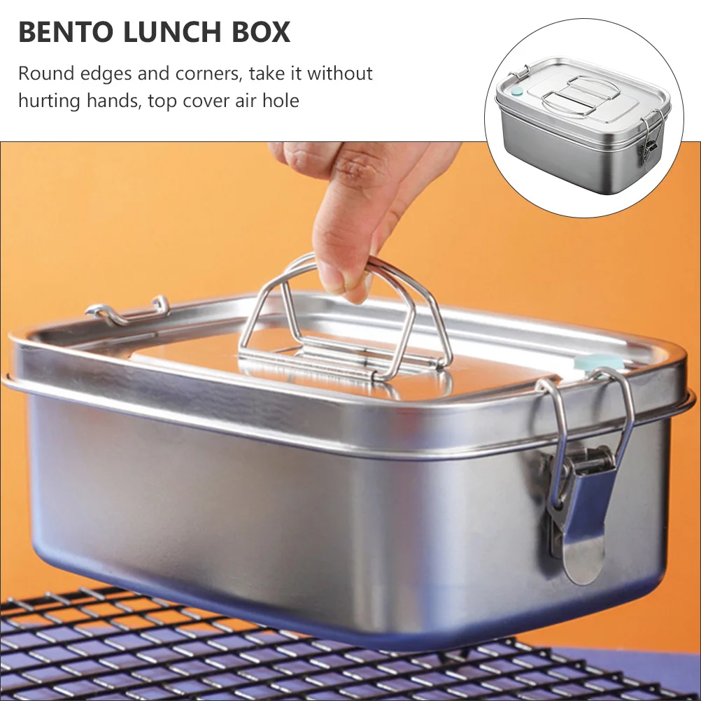 

lunch box lunch container stainless steel simple lunch box practical