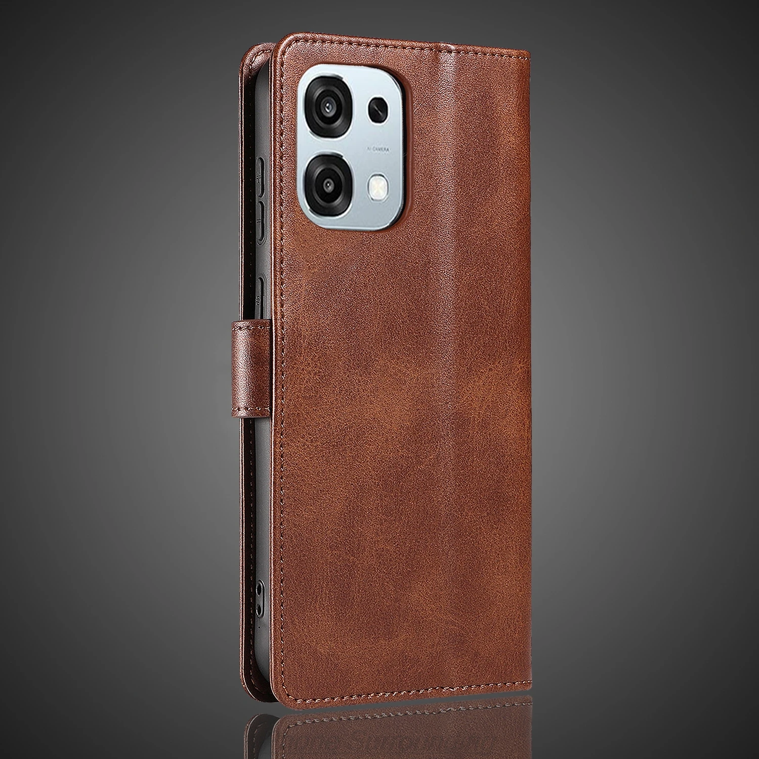 محفظة حافظة جلدية لهاتف OPPO A6 Pro 4G 5G Global EUR RUS Pu حقائب هاتف جلدية حافظة واقية Capa Fundas Coque #3