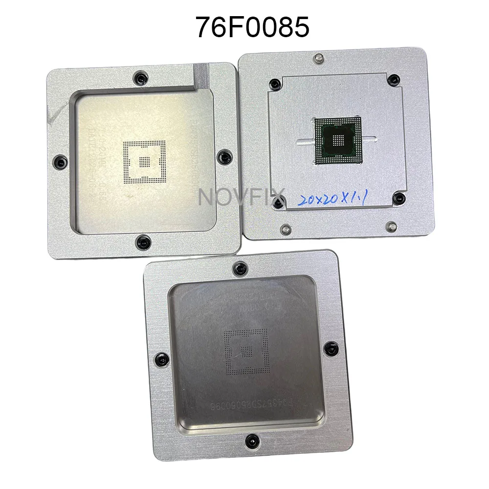 Reballing Kits Solder Paste Stencil TDFP05-2008 76F0085 IC Chip BGA REBALLING STATION For Automotive Computer Board