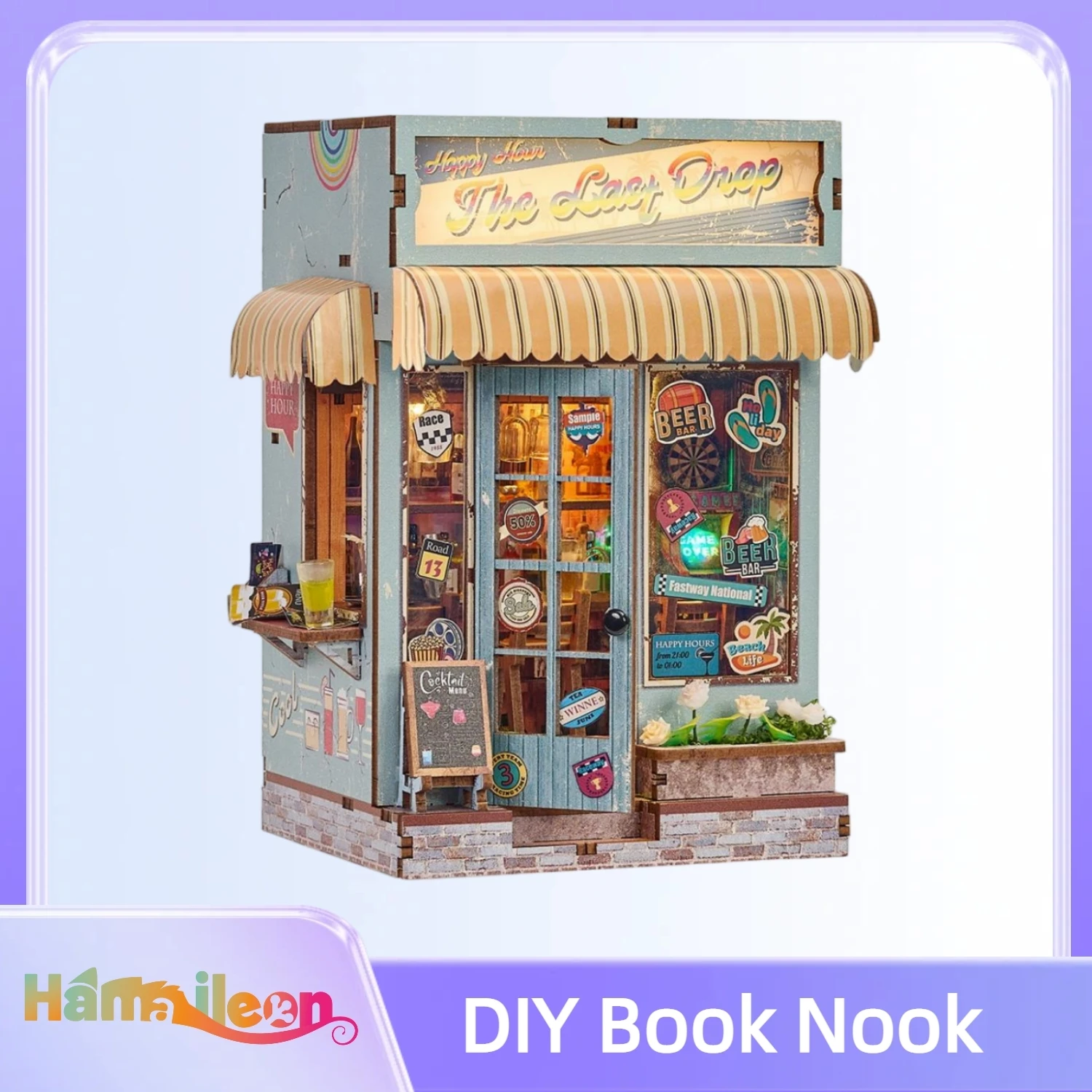 �y�Z�[�����z�n�}�C���I�� DIY �~�j�`���A �h�[���n�E�X�L�b�g ���X �ؐ��͌^�g�ݗ��ăZ�b�g � �N���X�}�X �a�����v���[���g ��l �Ƒ�����