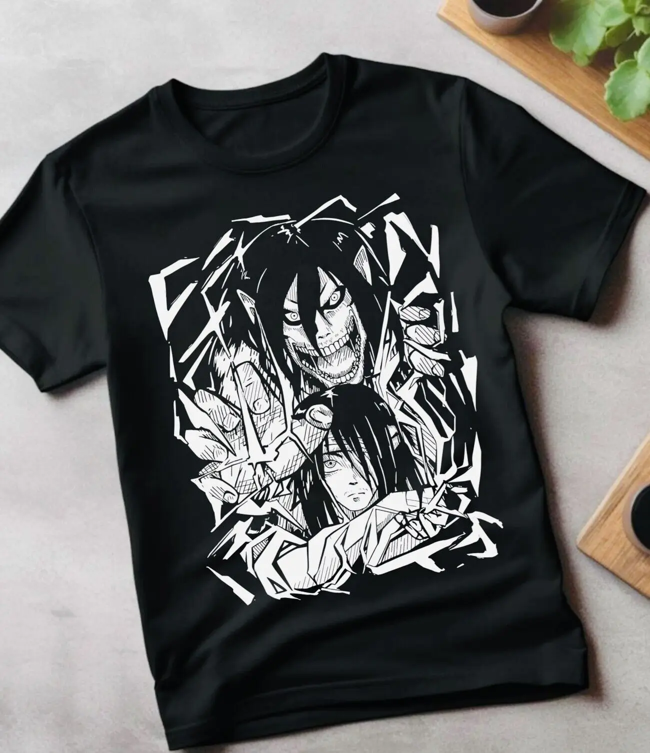 Attack on Titan Levi No Kyojin Anime Tshirt,เสื้อยืดคริสต์มาสของขวัญ,เสื้ออินเทรนด์