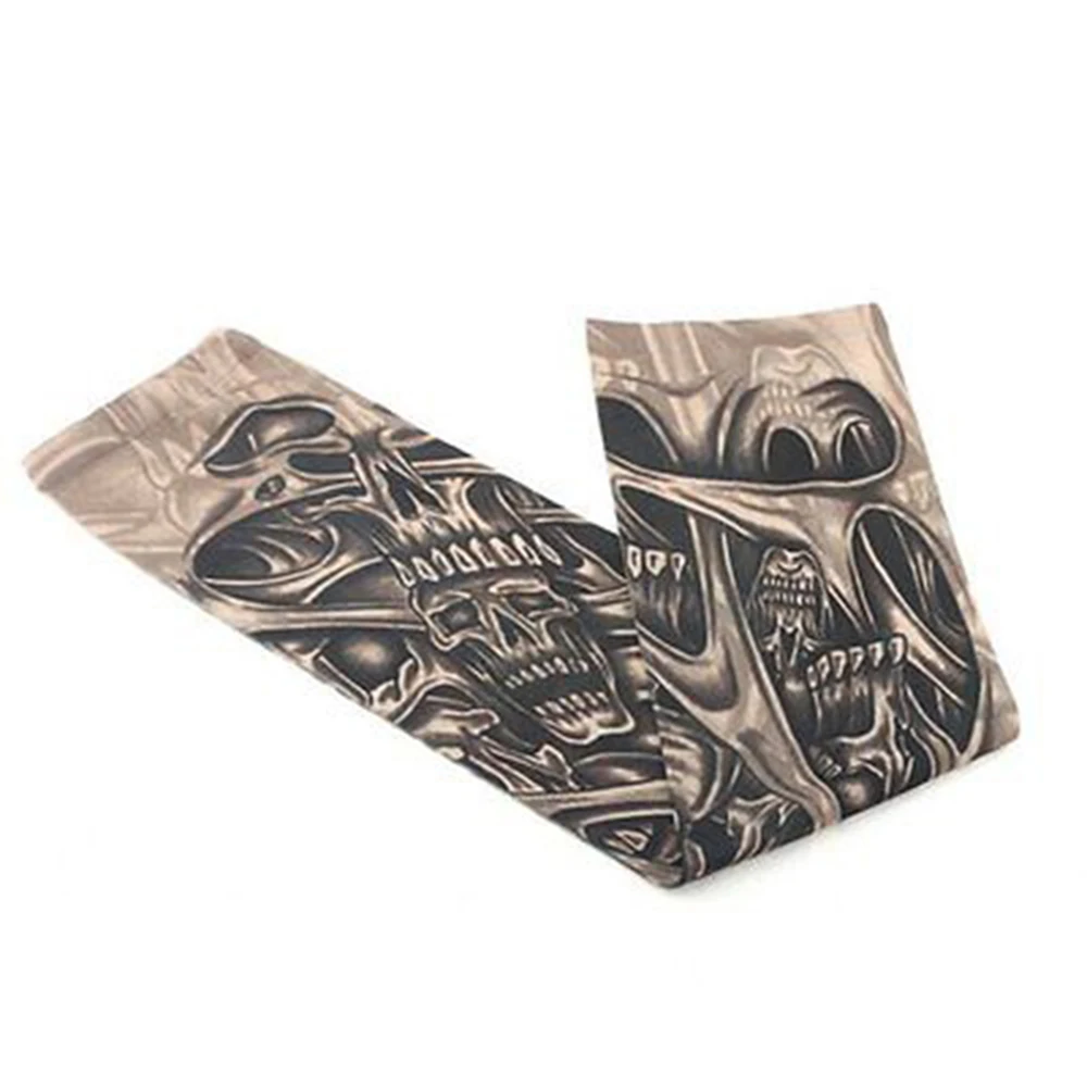 1~100PCS 1 Piece Tattoo Comfortable Arm Warmers For Summer Summer Cooling Effect 40cm*8cm Patterned Sleeve Durable 3d Tattoo