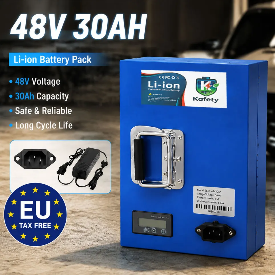 Image of Schneller Lufttransport Neue Lithium-Batterie mit voller Kapazität 18650 48V 30AH/30000mAH Lithium-Batteriepack Geeignet für 250-2000W+Ladegerät