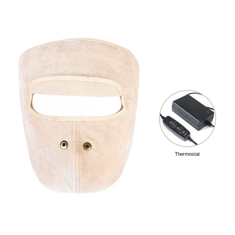 Sequela of hot compress bag, recovery and rehabilitation instrument, facial traction, eye deviation, mouth stiffness, spasms