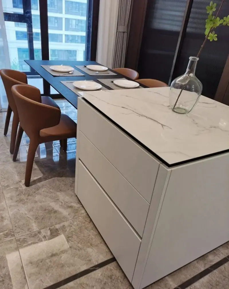 

Italian Island Integrated Simple Modern Rock Rock Table