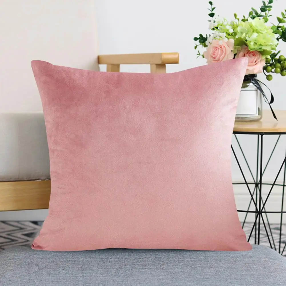 Velvet Pillow Cover Luxurious Velvet Halloween Pillowcase for Home Office Decor Elegant Throw Pillow Cover for Bedroom Room Car