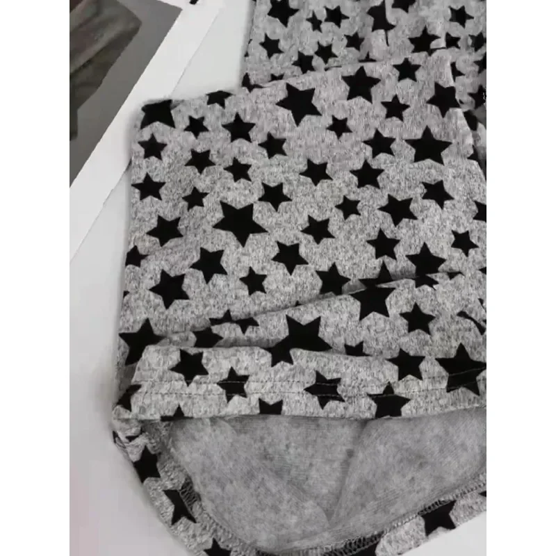 Pants Loose Comfort Home Pants Star Soft Refreshing Can Be Worn Outside Extra Large  Summer 40-150 KG Thin Pupil Female Pajama