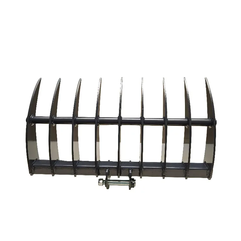Iron Super Flexible Durable Leaf Rake 18 Inch Custom Color/1T Excavator