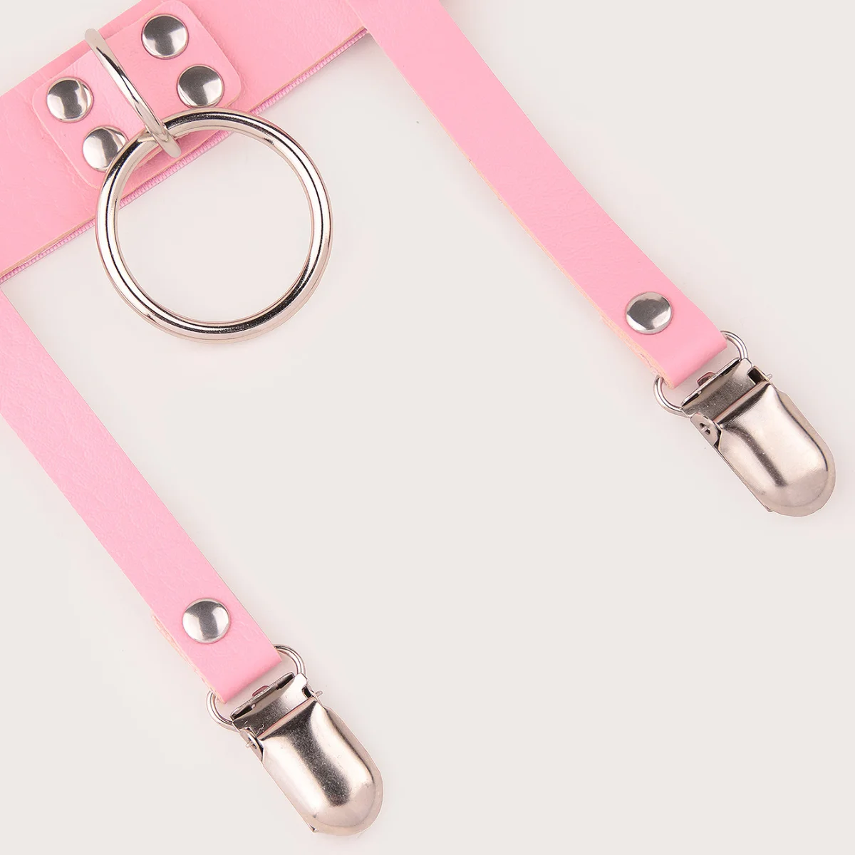 أسود فاسق فتاة طماق مربوط المضادة للانزلاق حزام جوارب جلدية كليب قابل للتعديل الفخذ العليا الجوارب للفتيات في سن المراهقة العصرية #6