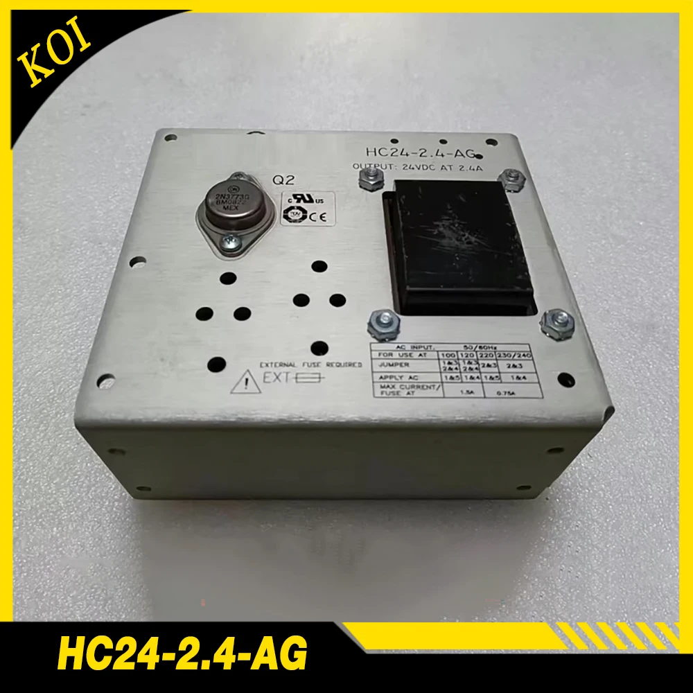 

HC24-2.4-AG для линейного регулируемого источника питания POWER-ONE, вход 230 В постоянного тока, выход 24 В/2,4 А
