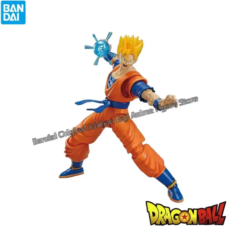 

В наличии Bandai, оригинальная коробка, гаражный комплект, модель Dragon Ball, фигурка Rise Son Gohan, персонажи аниме, оригинальная фигурка, статуя