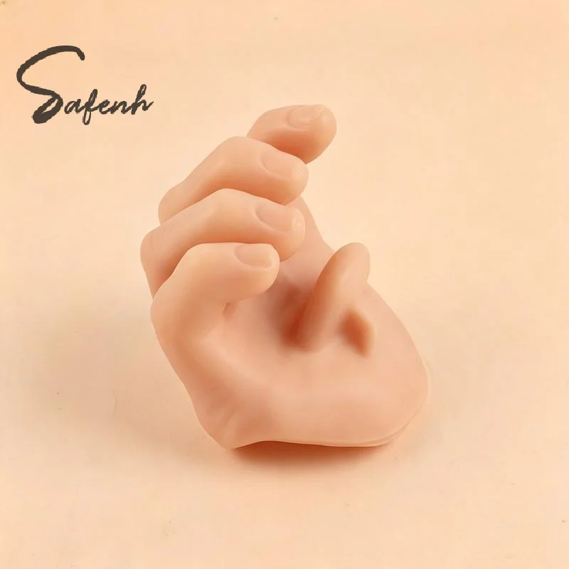Realistic Fake Hand Prop Artificial Hand Model Stage Magic Trick Simulation Hand For Halloween Magician Performance Party Show