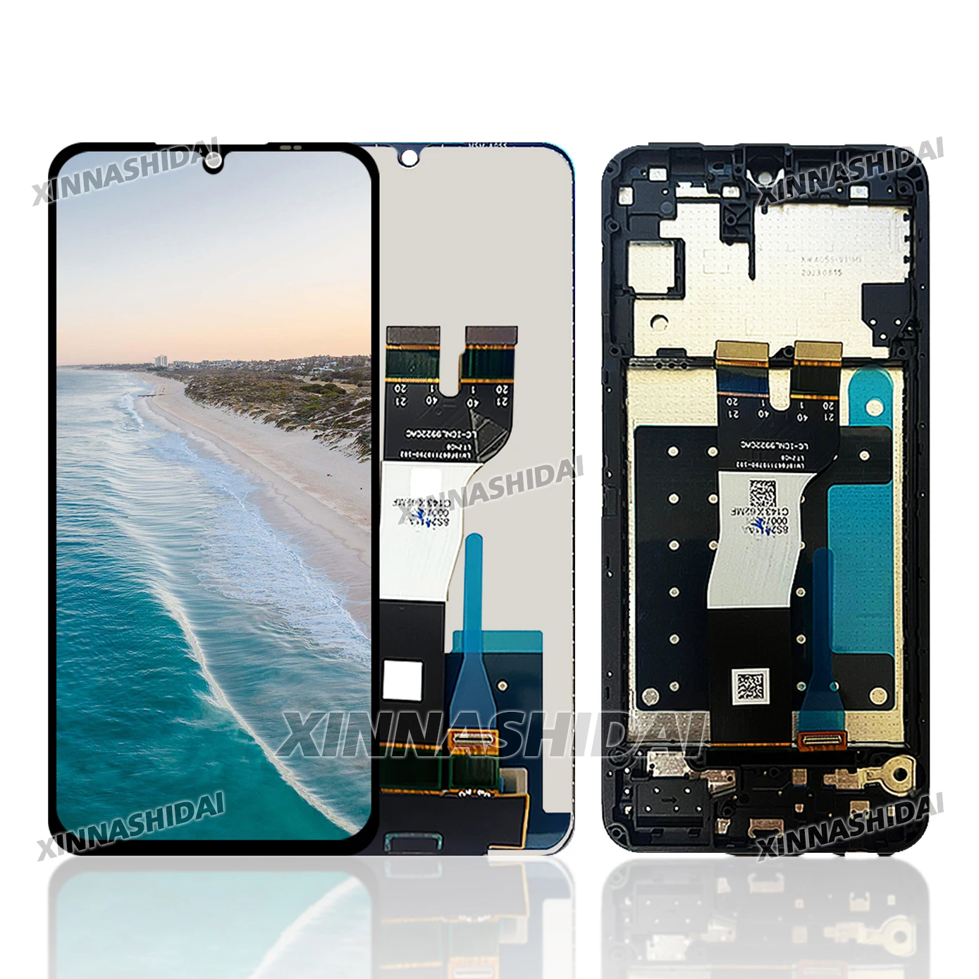 NEUES LCD für Samsung Galaxy A05S LCD-Display Touchscreen-Digitizer-Baugruppe für Galaxy A057F/A057M LCD+ Rahmen-Baugruppe Ersatzteile