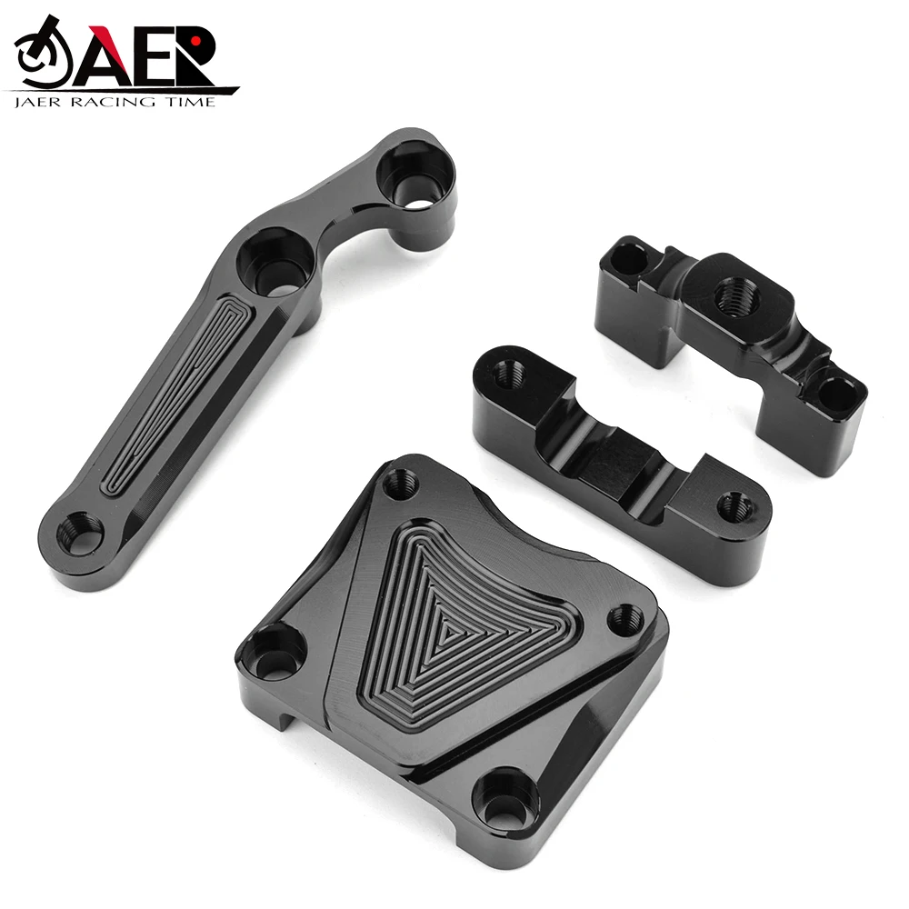 

Aluminum Steering damper Stabilize Mount Motorcycle Damper Support Bracket For Kawasaki EX300 NINJA300 2013-2016