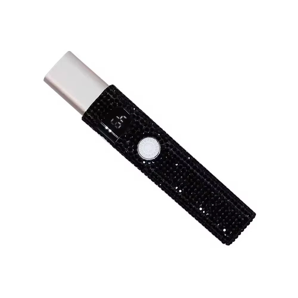 

Мини-лампа для ногтей Беспроводная светодиодная лампа мощностью 3 Вт с блестящим ромбовидным дизайном для простого использования