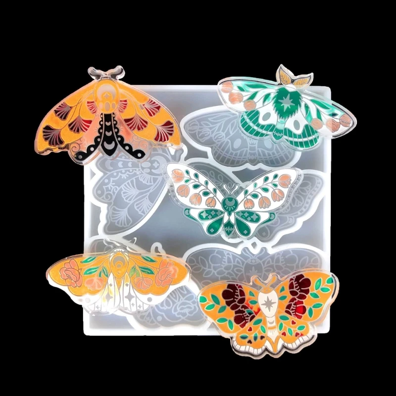 

Silicone Mold Butterfly Pendants Epoxy Resin Molds for DIY Epoxy Resin Crafting Mould Jewelry Making Crafts