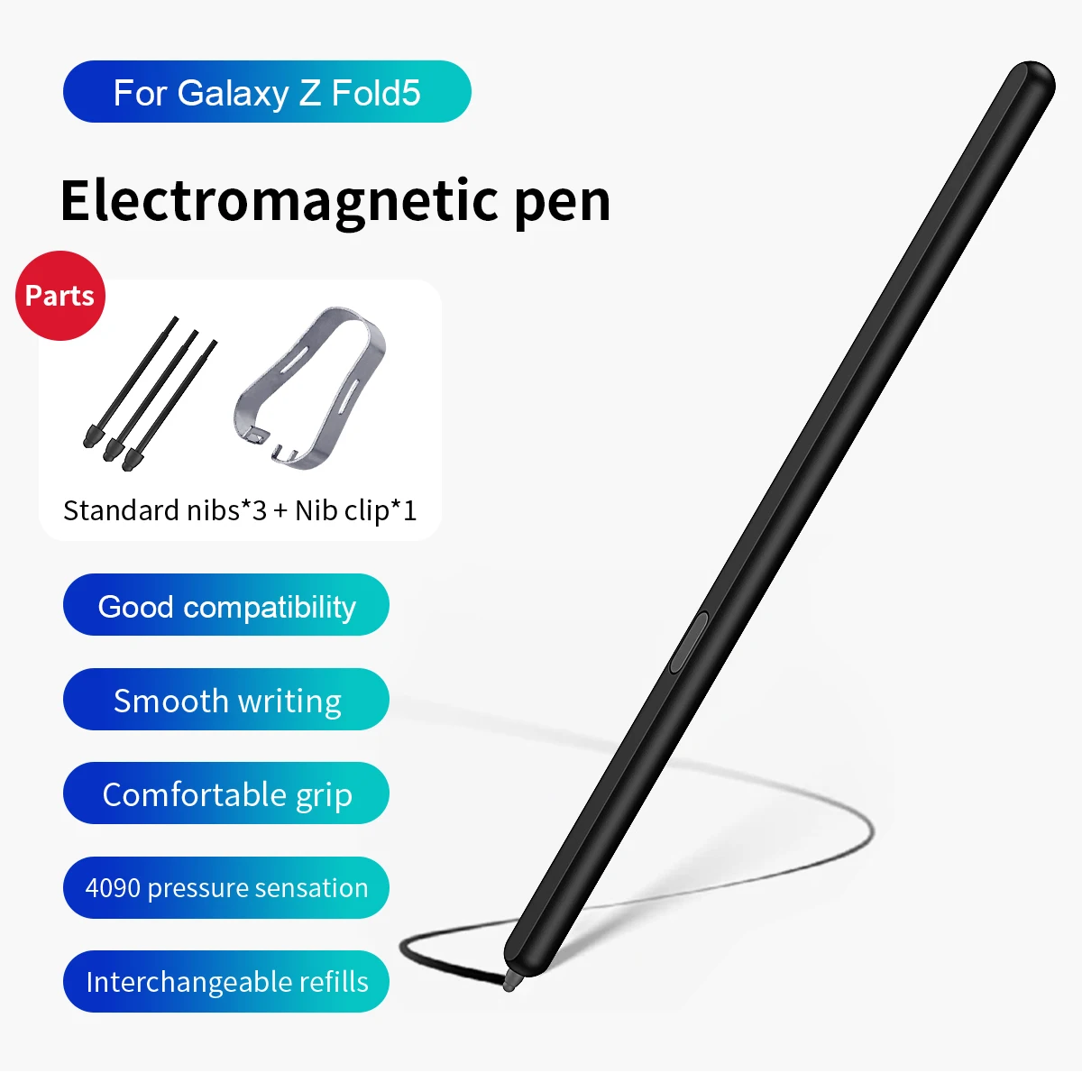 

Z Fold 5 Touch Stylus Pen S Pen For Samsung Galaxy Z Fold 5 SM-F946B SM-F946U Fold Edition Mobile Stylus S Pen Without Bluetooth