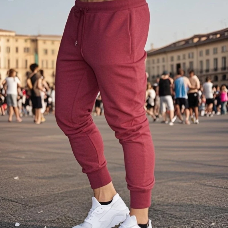 

2025 New Men Sports Pants Running Trousers Workout Jogging Long Pants Gym Sport Joggers for Men Fitness Sweatpants Tracksuits