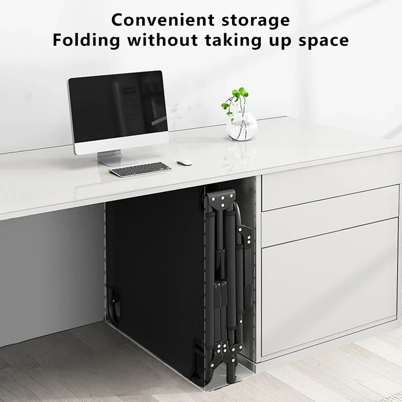 سرير خفيف الوزن قابل للطي، سرير تخييم محمول مع مسند ظهر متعدد المواضع، للتخييم في الهواء الطلق، والسفر ذاتي القيادة، والاستخدام المنزلي، مدمج