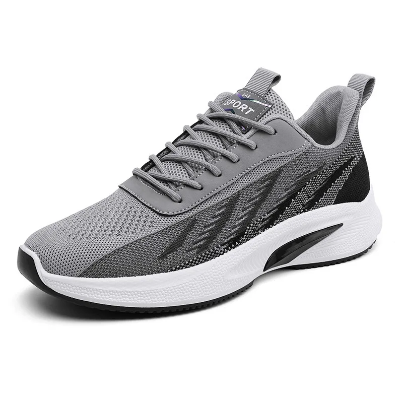 Scarpe da corsa Casual da uomo scarpe da ginnastica sportive traspiranti lavorate a maglia Unisex scarpe comode antiscivolo da donna scarpe da Tennis per il tempo libero