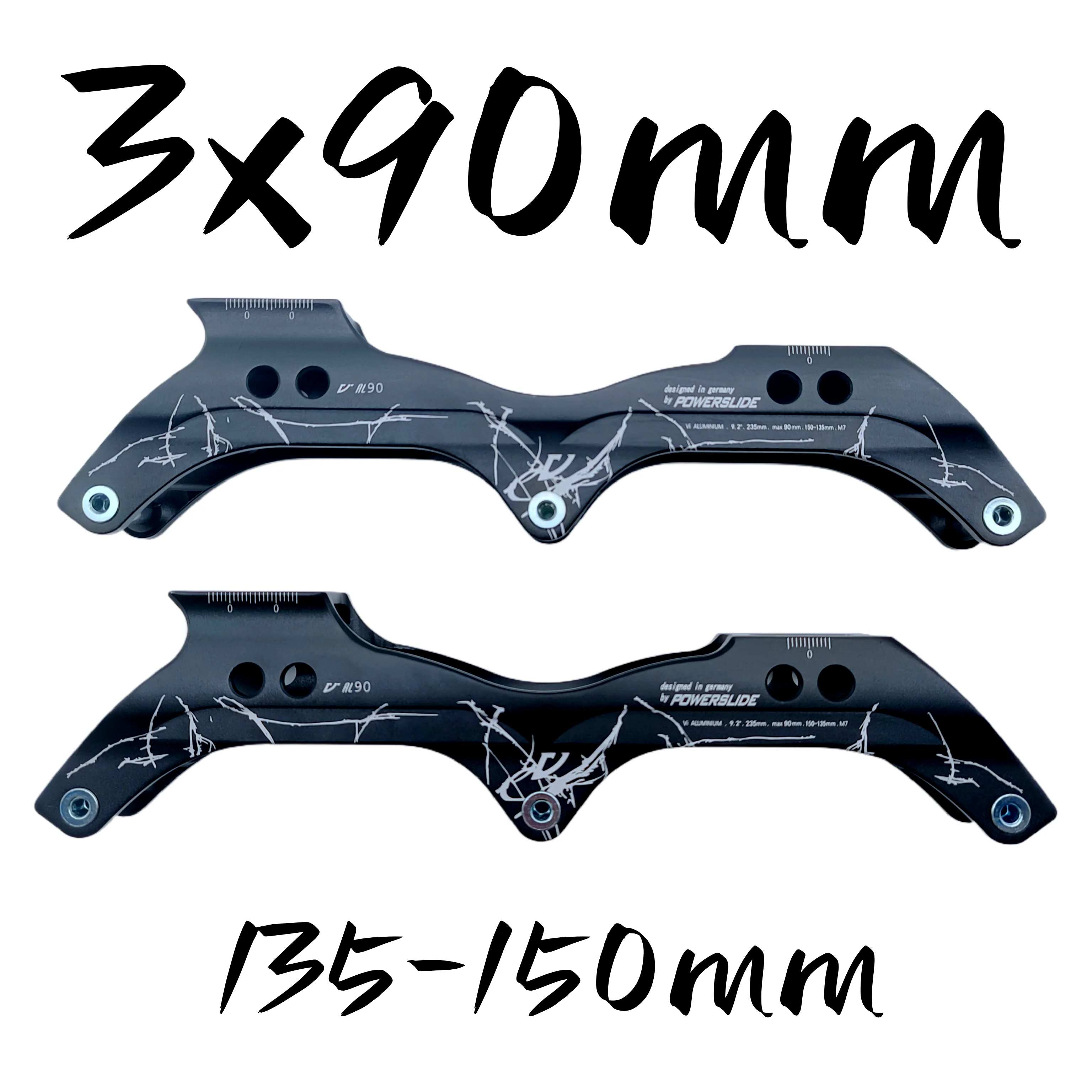 free-shipping-speed-skate-frame-roller-skate-bracket-3x90mm-135-150mm-235mm