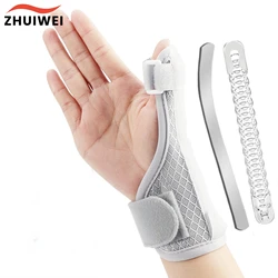 Thumb Spica Splint,Thumb Stabilizer with 1Pc Trigger Finger Splint,Finger Brace for Arthritis Tendonitis Pain Relief wrist brace