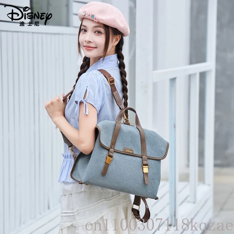 

Disney Vintage White Backpack Multifunctional Daypack for Women School College Laptop Travel