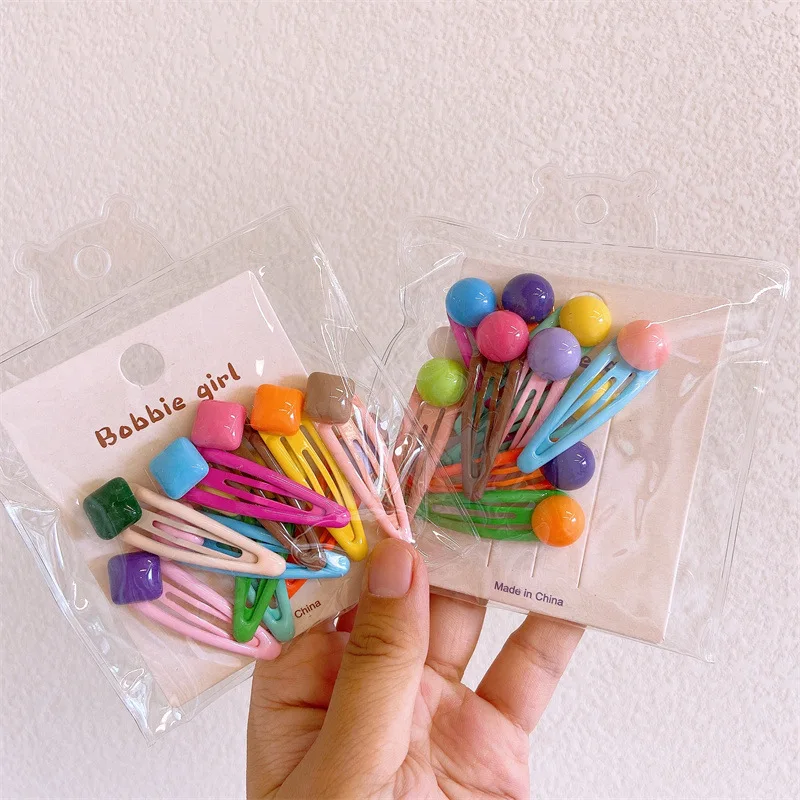 haarschmuck mädchen 10 teile/satz niedliche kleine Haars pangen für Kinder Mädchen Mini Bär Haarnadeln Blume Haarnadeln und Clips Baby BB Clip haarklammer Zubehör haarspangen mädchen – Detail 4