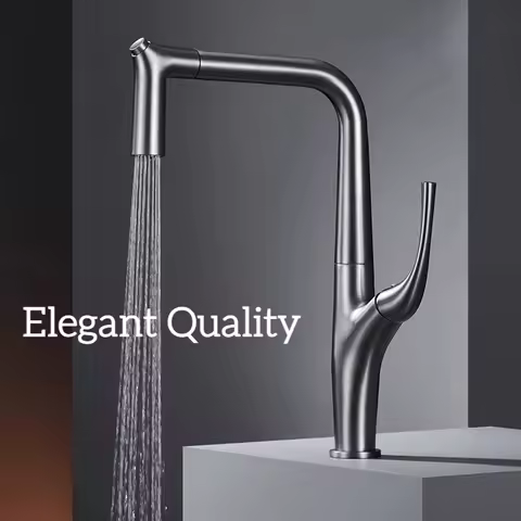 Kitchen Faucet Pull Out Water Filter Tap Brass Crane For Kitchen Deck Mounted Black Sink Faucet Mixer 3 Way Kitchen Faucet